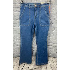 Knox Rose Womens The Anywhere Flare Pant High Rise Jeans Size 12